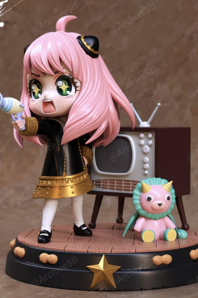 间谍过家家 阿尼亚·福杰 3D打印图纸